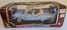 Road Legends Chevy 1957 Chevrolet Bel Air Blue 1:18 Scale Diecast *See Pics*