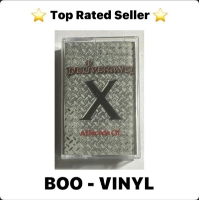 Deliverance - X A Decade Of... Cassette Tape Thrash Speed EX / EX Condition - Image 1 of 4