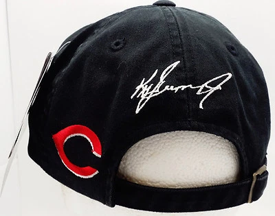 Gorra de béisbol relajada de algodón negra Ken Griffey Jr. Cincinnati Reds GRANDE #30 Foto 1 de 4