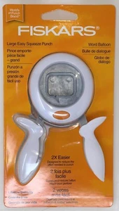 Fiskars Large Easy Squeeze Punch - Globo Burbuja Palabra #174260 NuevoSe abre en un nuevo - Imagen 1 de 2