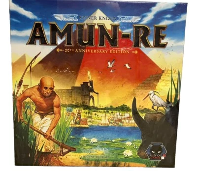 AMUN-RE 20TH ANNIVERSARY EDITION BOARD GAME (DOES NOT INCLUDE EXPANSION PACKS) - Image 1 of 2