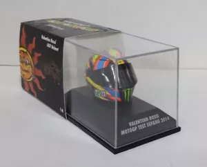 Die Cast Helmet Model 1:8 Minichamps Valentino Rossi MotoGP Sepang 2014 - Picture 1 of 2