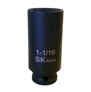 SK Tools 34234 Deep Impact Socket 6-Point 10/16" Inch 1/2" Drive - Picture 1 of 3