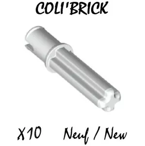 Lego 65249 - 10x Axes Technic axle 2L - Blanc White - NEW - Imagen 1 de 1