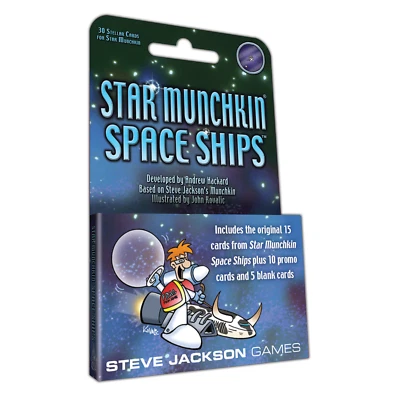 Space Ships 30 Card Booster Star Munchkin Card Game 4214 SJG Expansion - Image 1 of 4