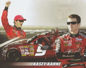 2008 Kasey Kahne Budweiser Dodge Coca-Cola 600 Win NASCAR SC B/B Hero Card - Picture 1 of 1