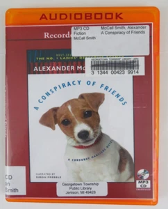 A CONSPIRACY OF FRIENDS by Alexander McCall Smith - Audiobook on MP3 CD - Picture 1 of 4