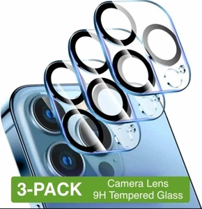 1 à 3 PACK Verre Trempé Protection Objectif Caméra pour iPhone 15 14 13 12 11 Pro Max - Photo 1 sur 15