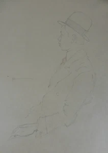 Emil Preetorius (1883 Mainz - 1973 München) Lithographie Bildnis Porträt (824) - Picture 1 of 12