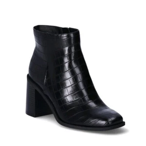Botines negros para mujer talla 7 Time And Tru nuevos con etiquetas - Imagen 1 de 20