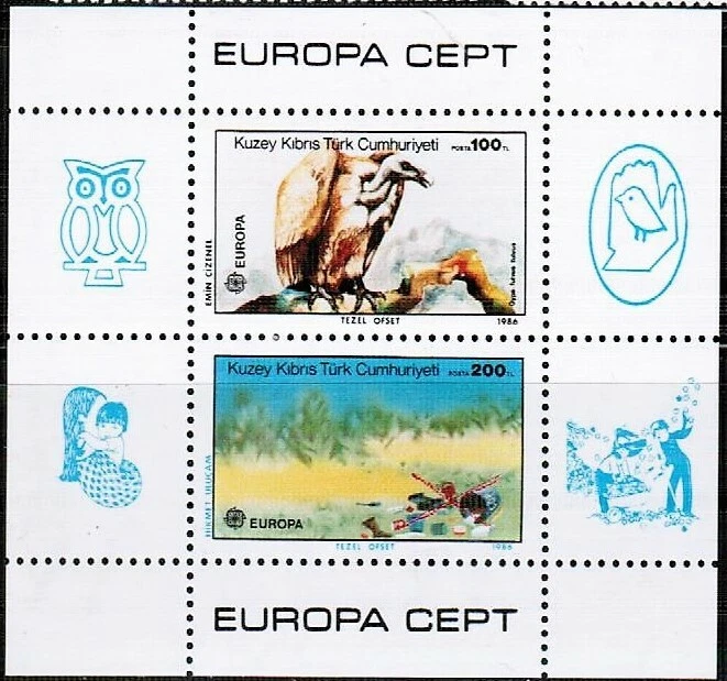 EUROPA CEPT 1986 - TURKISH CYPRUS  MNH - Image 1 of 1