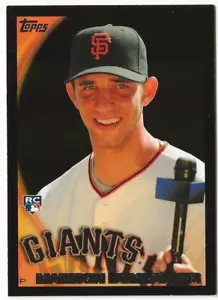 2010 Topps - Madison Bumgarner #105 Black (RC) - Picture 1 of 2
