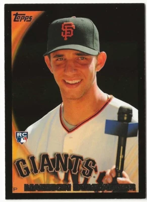 Topps 2010 - Madison Bumgarner #105 negro (RC) Foto 1 de 2