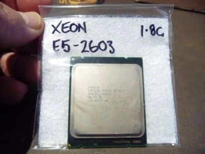 AU SELLER  INTEL XEON  E5-2603  1.8GHZ SR0LB SOCKET LGA2011 - TESTED - Image 1 of 3