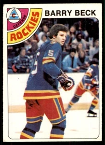 1978-79 O-Pee-Chee Barry Beck RC Colorado Rockies #121 - Bild 1 von 2