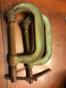 WILLIAMS # 404 Deep Throat Clamp J.H. WILLIAMS Drop Forged USA - Picture 1 of 12