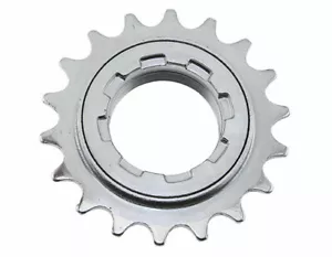 Ruby Bicycle 18 Teeth Track Freewheel Cog Single Speed 1/8 Chrome Bike Part - Picture 1 of 1