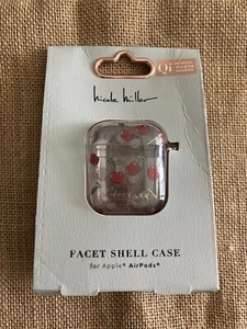 Nicole Miller Facet Shell Case for Apple AirPods with Cherries - Picture 1 of 3