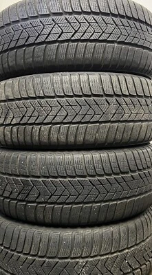 4x Pirelli SottoZero 3 RFT RSC* 225 45 R18 95H M+S Winterreifen DOT19 +6,3mm TOP - Bild 1 von 4