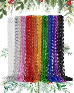 BEADS GARLAND CHRISTMAS HANGING DECORATIONS 32FT 10M BEAD - Picture 1 of 13