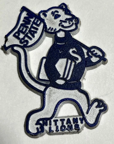 Vintage NCAA Penn State Nittany Lions Rubber Magnet Cover
