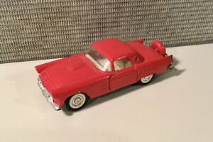 Majorette 1956 Ford Thunderbird Diecast Red Car 1:32 Scale- Excellent Condition