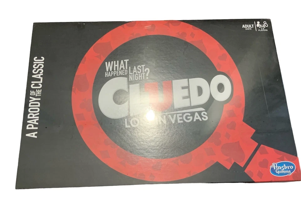 Cluedo Lost in Vegas Board Game Classic Hasbro Adult  SEALED Fast Post New (24 - Image 1 of 1