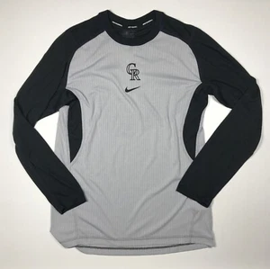 Colorado Rockies Long Sleeve Thermalite Shirt Size Large New - Picture 1 of 3