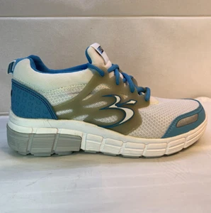 GDEFY Gravity Defyer White Blue Women's Walking Shoes Women’s Size 6.5 - Picture 1 of 10