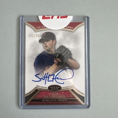 2013 Topps Tier One - On the Rise Autograph #ORA-SD1 Scott Diamond /399 (AU) - Image 1 of 2