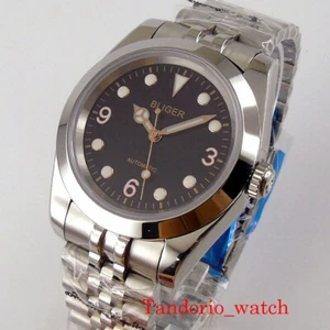 Reloj automático para hombre Bliger NH35A PT5000 cristal de zafiro oro rosa marcas fecha   - Imagen 1 de 11