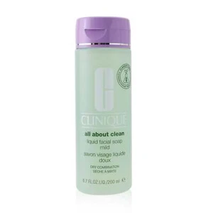 Clinique All About Clean Liquid Facial Soap Mild - Dry Combination Skin 200m... - Picture 1 of 3
