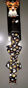 HALLOWEEN NEU NEU MIT ETIKETT HUNDEHALSBAND Größe LARGE 17-26 ZOLL KÜRBISSE GEISTER SCHLEIFE süß! - Bild 1 von 1
