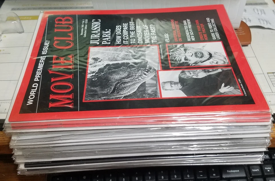 Movie Club Magazine No 1- 11, NM+ Complete first 11 issues Foto 1 de 1