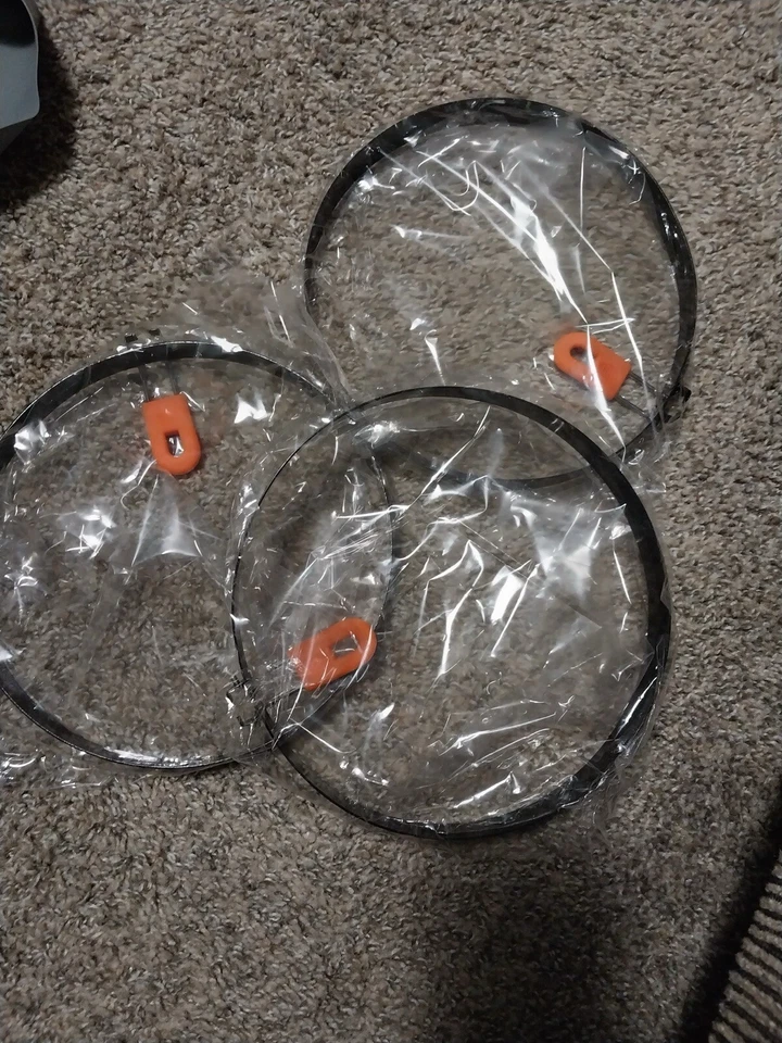 Nuevos anillos redondos para panqueques Egg Omlet de 8 pulgadas. Lote de 3 Foto 1 de 1