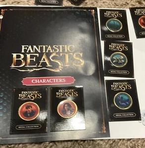 Fantastic beasts and where to find them Coin Collection - Picture 1 of 5