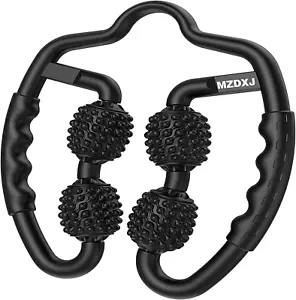 Upgraded Six-Wheel Muscle Roller - Arm & Leg Massager, Forearm & Calf Roller, Te - Picture 1 of 12