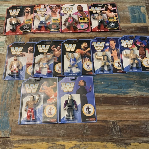 WWE Retro Carded Figure Lot X 11 All Nice Cover