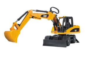 BRUDER - Escavatore gommato CATERPILLAR Scala: 1/16 - 1/16 - BRU2445 - Foto 1 di 2