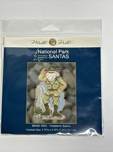 Mill Hill Yosemite Santa National Parks Glass Bead Counted Cross Stitch Kit - Picture 1 of 4