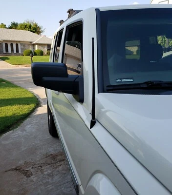 13" Antenna Mast Black Power Radio AM/FM for JEEP COMMANDER 2006-2010 Brand New - Image 1 of 4