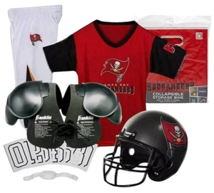 Tampa Bay Buccaneers Kids NFL 7pc Deluxe Football Uniform Set, Small - Picture 1 of 17