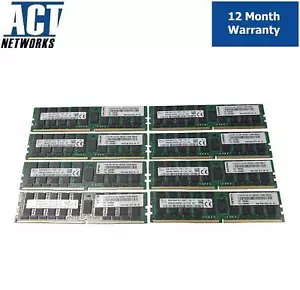 Samsung SKhynix 512GB Kit (8x 64GB) 4DRx4 PC4-2400T DDR4 LRDIMM ECC Reg Server R - Picture 1 of 3