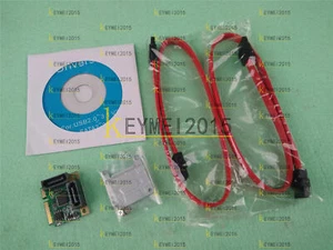 2 Port PCI-Express 6Gb to SATA iii 3.0 RAID Controller Adapter Card Support Mini - Picture 1 of 1