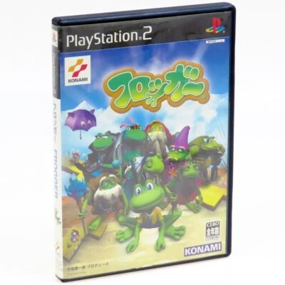 FROGGER PS2 Sony Japan Import PlayStation 2 NTSC-J Complete look somewhat used - Image 1 of 2