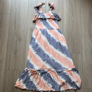 Jessica Simpson Youth Girl Dress Tie Dye summer party dress - Picture 1 of 9