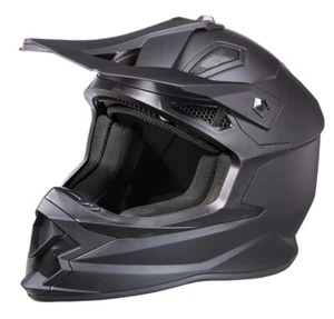 Polaris Tenacity 4.0 Snowmobile Helmet DOT ECE Ventilated Padded Black EUC - Picture 1 of 11