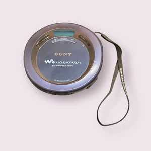 Sony Walkman / Discman Portable CD Player In Blue D-EJ621 Tested Working - Picture 1 of 6