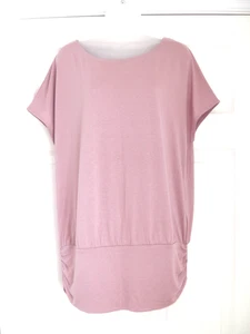 NUEVO SIN ETIQUETAS MUJER BODYFLIRT TOP PEQUEÑO 10/12 ROSA YOGA CAMISETA PILATES FIESTA BLUSA - Imagen 1 de 7