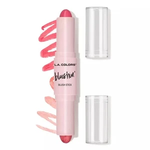 L.A. COLORS Blushin' Blush Stick, Double Sided 2-in-1 - 2 Shades, DAHLIA CCS592 - Picture 1 of 1